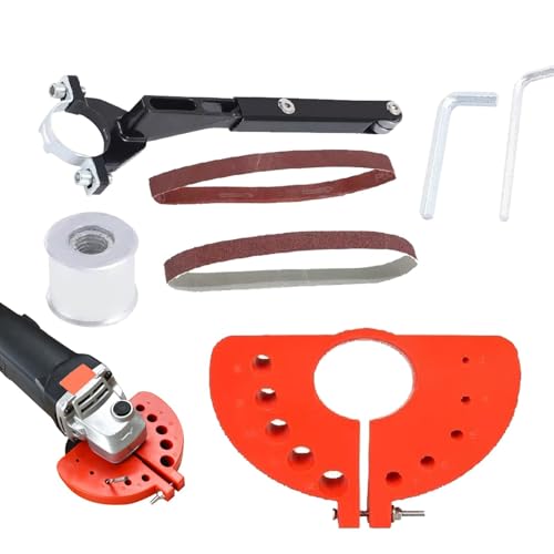 Kustimantu Afilador de brocas para amoladora angular,Afilador de brocas - Accesorio de molienda eléctrica Afilador de puntas de precisión,Herramienta amoladora multiusos portátil con soporte para