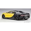Autoart Bugatti Chiron Jaune Molsheim Yellow and Nocturne Black 1/18 Model Car