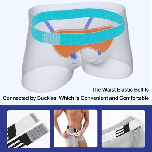 Faja lumbar ajustable para hernia inguinal talla Large miniatura 6