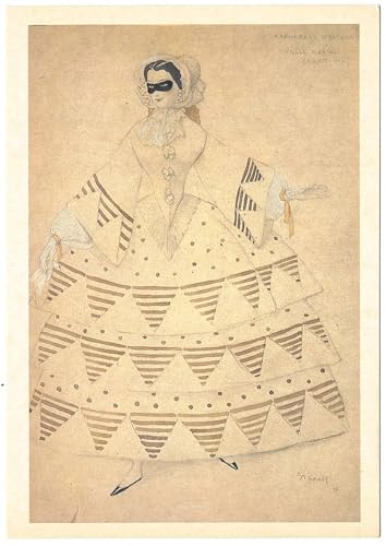 Cartel del lienzo decorativo de Leon Bakst para decoración de paredes de hogar y oficina