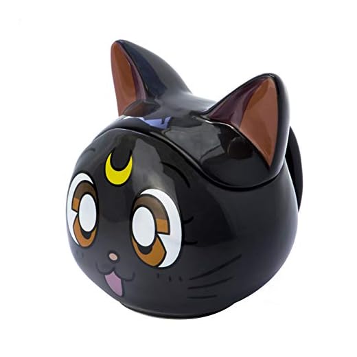 Sailor Moon Taza 3D Luna - Abysse - Tazas