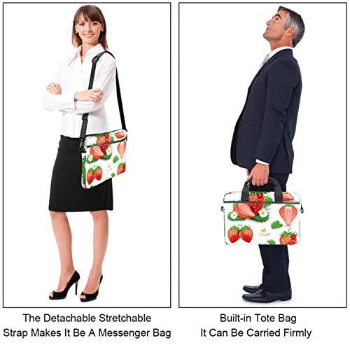 Sac ordinateur 14.5" anti-rayures fleuri pour transporter votre PC - 4