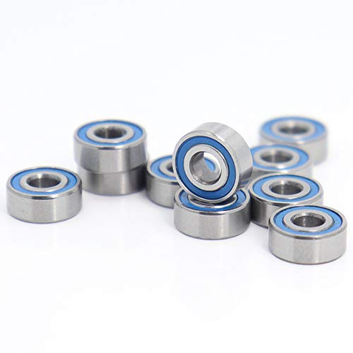 Roulements à billes MR104-2RS bleu scellé 4x10x4mm pour modèle réduit RC