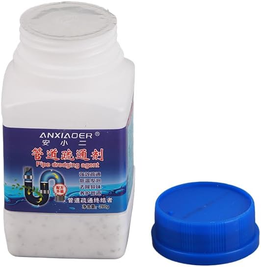 Miniatura 5 de Septpenta Potente desodorante de fontanería, limpiador de alcantarillado de fregadero, gel de drenaje, desatascador de tubos de gel de drenaje,