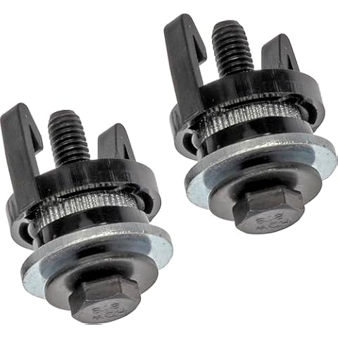 APDTY 170131 Headlamp Headlight Mounting Spacer Mount Clip (Set Of 2) Cover