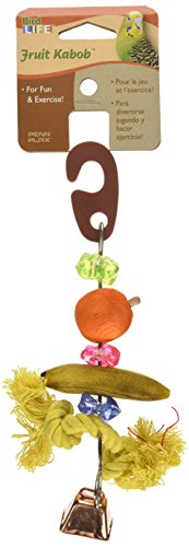 Penn-Plax Fruit Kabob Bird Toy with Bell #TOP22