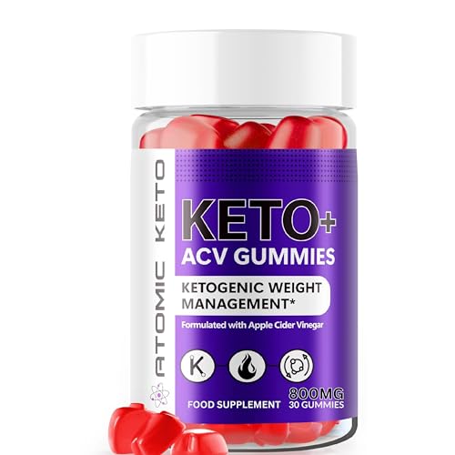 Atomic Keto Keto+ Acv Gummies - [ 1 Bottle ] 1 Month Supply