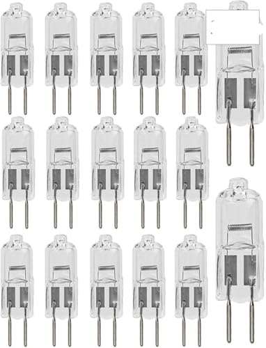 12V 50W/75W/100W G5.3 Halogen Bulb, Replacement Lamp for Machine Tool Work Light & Industrial Use(G5.3 12V 50W(10PCS))
