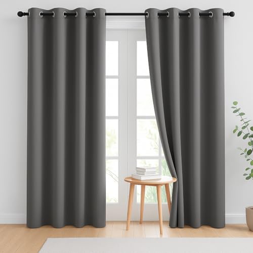 Room Darkening Blackout Curtain – Long Door 9 Feet | Thermal Insu...