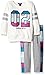 Limited Too Little Girls' Toddler 2 Piece Set Printed Top and Legging Pant, Vanilla, 2T