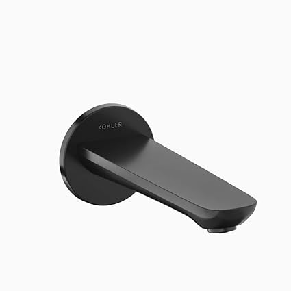 KOHLER ALEO BATHSPOUT in Matte Black Finish