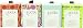 Lucia Assorted Votive Fragence Set, 5, 6, 7, 8, 0.95 Ounce