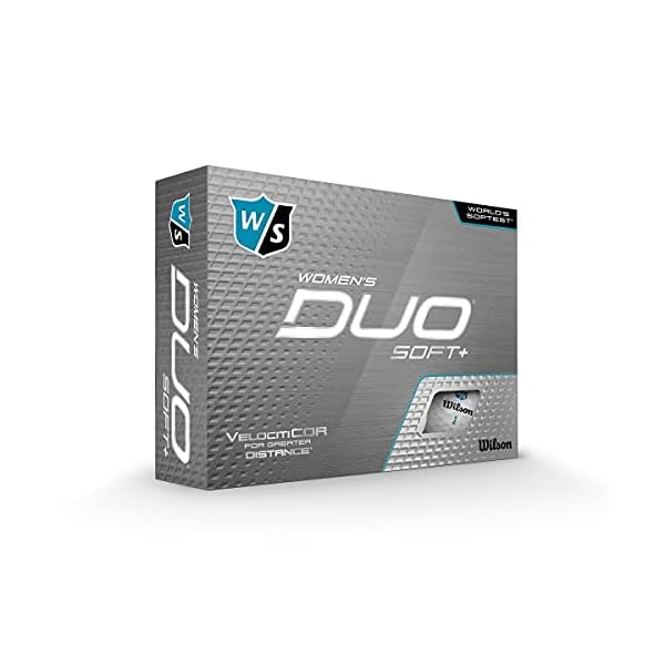 DUO SOFT+ WHITE WOMEN’S 12- GOLF BALL