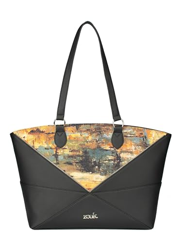 Image of ZOUK Rhea Kapoor Tote Bag - | Elegant Vegan Leather Tote for Women |