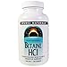 Produktbild Source Naturals | Betain HCL | 650 mg | 180 vegetarische Tabletten | glutenfrei