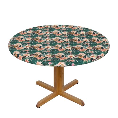 Nappe ronde élastique anti-vent et imperméable pour table de M