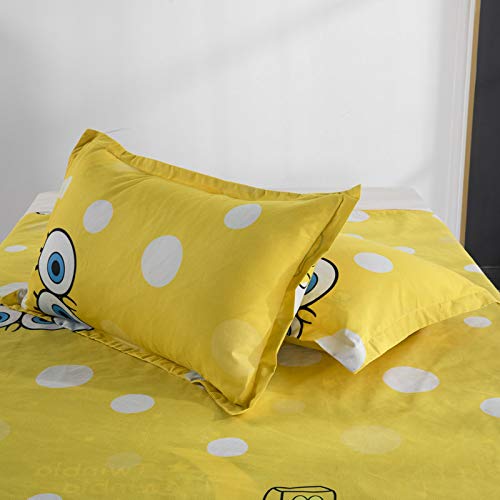 Orihome Queen Duvet Cover Set– 3 Piece Cartoon Big Eyes Baby Bed Sheets For Room Decor– Kids Sheet Set With 1 Quilt Duvet Cover 2 Pillowcases For Birthday Gifts #TOP7
