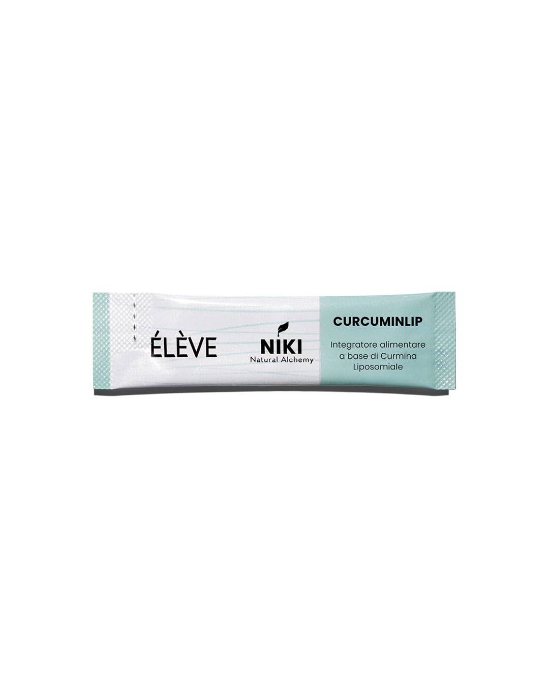 Élève Niki Natural Alchemy Curcuminlip Curcumina Liposomiale, Integratore Alimentare ad Alta Biodisponibilità, Stick Orosolubili Facili da Assumere, Senza Glutine e Lattosio, 30 Stick