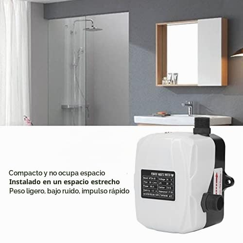 Bomba de Refuerzo de Presión de Agua Automática, 180W, Mini Bomba de Ducha Doméstica