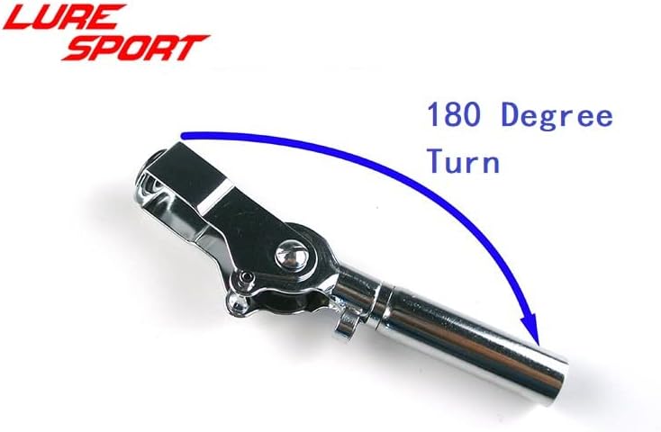 LureSport Swivel Roller Top Guide Heavy Duty Boat Rod Guide with Ceramics Reel Rod Building Component Repair DIY Accessory