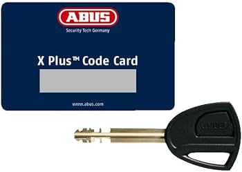 Amazon | ABUS(アブス) 信頼のドイツ製 自転車 鍵 折りたたみ式 サビに