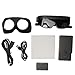 Diydeg AR Glasses, 4K HD 3D IMAX Wearable VR Headset Smart Glasses for Video Display, Myopia Friendly Portable Augmented Reality for Watch, Stream & Game on PC/Tablet/Console