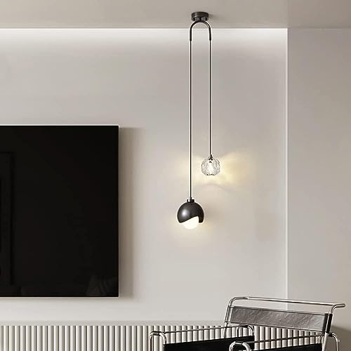 Lustre en laiton double tête pour une maison chaleureuse
