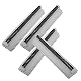 OSALADI Lot de 4 Sets de Têtes de Balai Éponge PVA 27 CM Gris – Recharge Absorbante à...