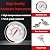 1.8" Lid Thermometer for Charbroil, BBQ Temperature Gauge G432-8L00-W1 for Advantage 4/6 Burner & Tru-Infrared Performance 2 Burner,for 463625217 463229521 463238218 463243518 463274419 Heat Indicator