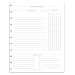 BetterNote Keeping Track Pages for Disc-bound Notebooks, Fits 11 Disc Levenger, TUL, Arc Planners, 8.5"x11" Classic (Notebook Not Included)