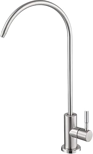 Miniatura 7 de HogarDeco Grifo de agua potable, grifo de bebidas de cocina en acero inoxidable 304, grifo de filtro de agua pura sin espacio de aire para