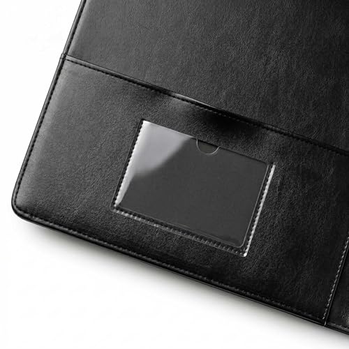 LegalPRO 6 Pack Estate Planning Portfolio Binder with Pockets & Business Card Holder – 2" Leather 3-Ring Organizer and Gold Lettering for Wills, Trusts & Legal Documents by Generic - Used condition - Image 7