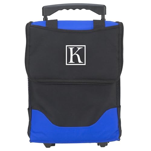 Picnic at Ascot Personalized Monogrammed 32 Can Collapsible Rolling Insulated Cooler- Designed & Quality Approved in The USA