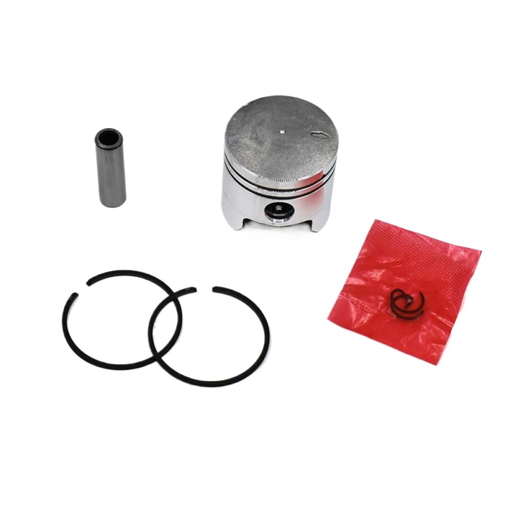 Clips de Pasador de Anillo de pistón de 39 mm de Culo Compatible con T200 2 tragatones para el Motor se Adapta a Las Herramientas de jardín de la Cadena de Corte Piezas