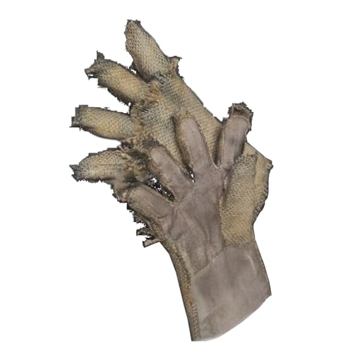 OhMill Guantes de espantapájaros aterradores, disfraz de espantapájaros para adultos, guantes espeluznantes, guantes de miedo, accesorios de disfraz de Halloween
