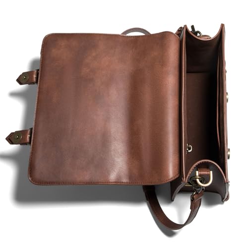 KOTORA Small Crossbody Purse and Handbag Cute Shoulder Bag Retro Steampunk Metal Messenger Brifcase Costume Cosplay Accessory4