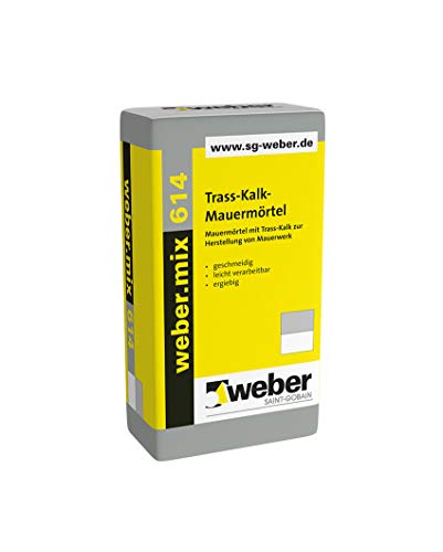 Preisvergleich Produktbild Weber.mix 614 Trass-Kalk-Mauermörtel Mauermörtel Putzmörtel