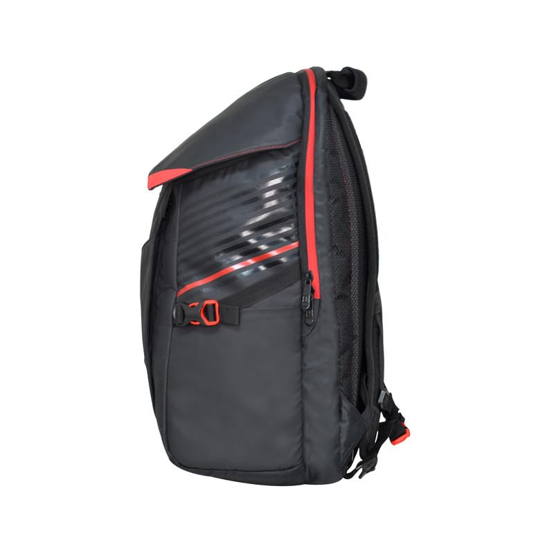 Image of SWISS MILITARY Dazzler 15.6 Inch Laptop Backpack with Unique Canopy Design, Quick Access Pockets, 26L Capacity, Durable EVA Moonlift Back Support, Organizer Compartment, Ventilated Mesh