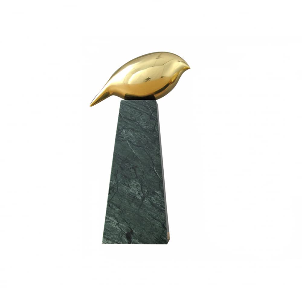 sdSDGrw statue, Copper Bird Ornaments Home Decorations Small Animal Statues Decor Modern Style