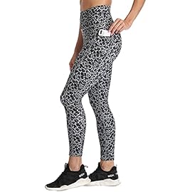 Amazon Essentials Women Yoga Leggings with Pockets High Waist Compression Workout Running Gym Print Pants