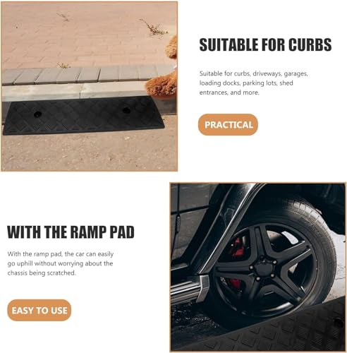 Rampa de Bordillo para Scooter y Auto VERIMP Negra miniatura 4