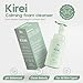 IKI Kirei Foam Cleanser - Gentle Face Wash for Women with Aloe Vera & Cucumber Extract, Hydrating & Soothing, Dermatologically Tested, Suitable for Sensitive Skin, Paraben-Free