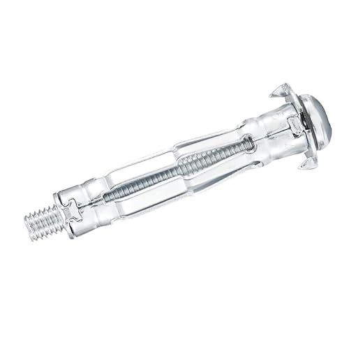 FOREVTL 15 x Acrobat M6 x 52mm Galvanised Metal Cavity Dowels for Plasterboard Fixings