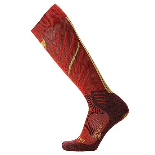 UYN Natyon 2.0 chaussettes de ski homme compression et isolation thermique