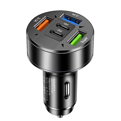 �}���`�|�[�g USB �^�C�v C �J�[�`���[�W���[�A�_�v�^�[ - ������ PD �}���[�d�g�ѓd�b�\�P�b�g�A�R���p�N�g�őϋv���̂���ԗ��p�d���v���O |�Ƒ����s�Ή� ����^�]�p