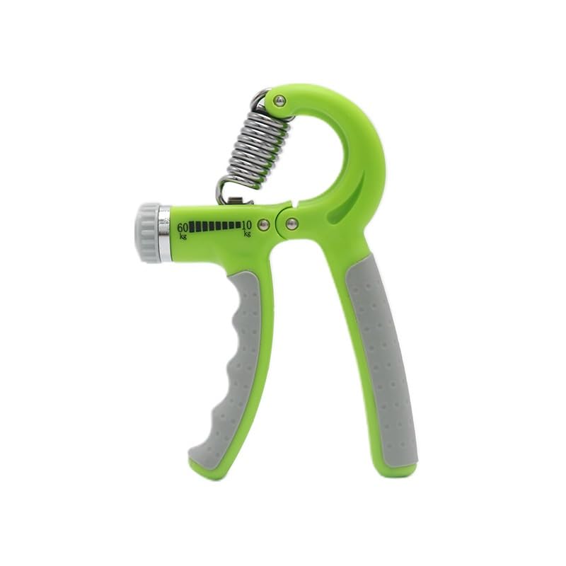 Grip Strength Trainer, Hand Grip Exerciser Strengthener with Adjustable Resistance 11-132 Lbs (5-60kg), Forearm Strengthener, Hand Exerciser for Muscle Building (Green)-image-21