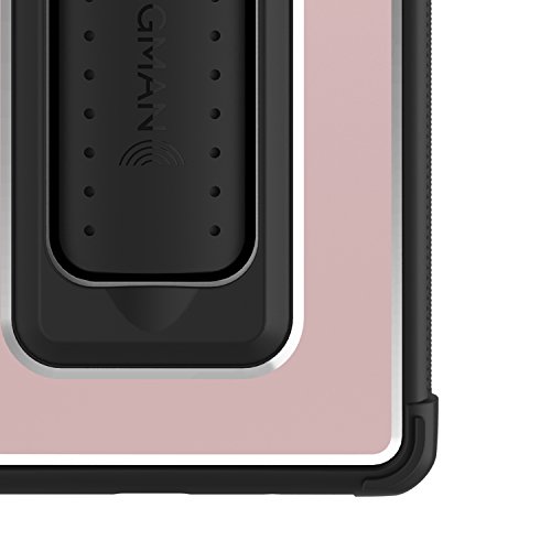 Scooch Wingman | Kickstand Case For Samsung Galaxy Note 8 [10 Ft Drop Protection] [Two-Way Stand] Shockproof Protective Cover & Compatible With Magnetic Car Mounts 6.3 Inch (Rose Gold) #TOP7