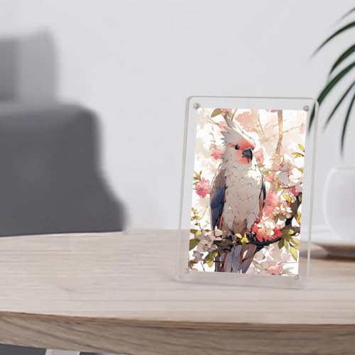 Hyuetrsa 24 Pack Acrylic Fridge Magnet Frames, 2.36 * 3.54 Inch Clear Magnetic Photo Frames for Mini Film, Double Sided Magnetic Picture Frames, Transparent Picture Display Frame for Polaroid by Hyuetrsa - Image 6