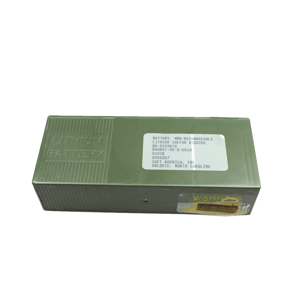 Nuevo BA-5599A/U para Batería De Radio HF Bidireccional SAFT 9V Batería De Litio