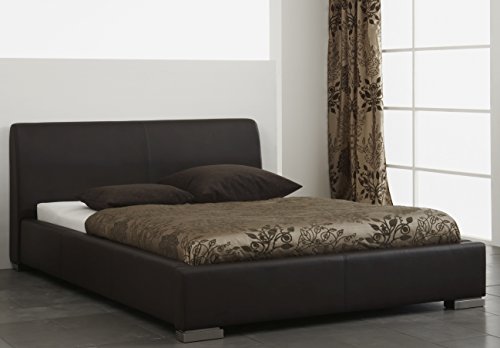 Meise Möbel Polsterbett Alto mit Kunstlederbezug | In Braun | 160 x 200 cm | 352-10-40080 - 352-10-40080 Meise Möbel Polsterbett Alto mit Kunstlederbezug | In Braun | 160 x 200 cm | 352-10-40080